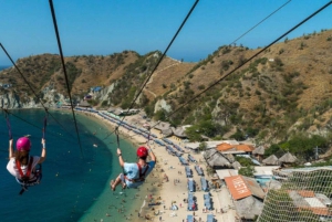 SANTAMARTA: Combo Tour Canopy, Aquarium, White Beach, Lunch included.