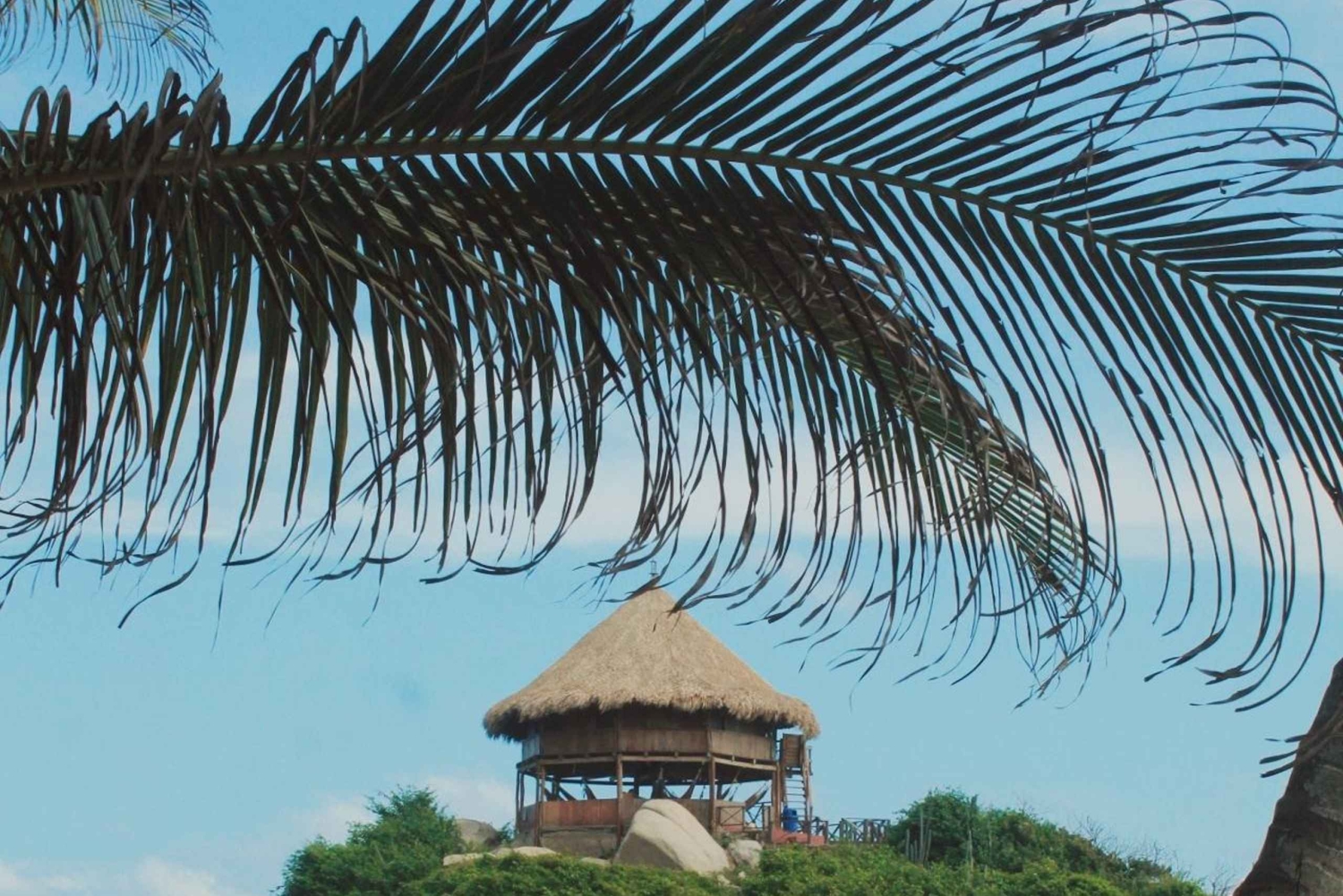 SANTAMARTA: TUR Cabo San Juan Del Guia Tredje sektorn av Tayrona nationalpark.