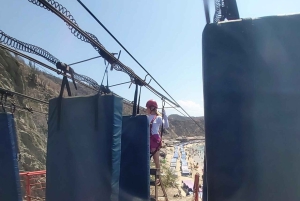 SANTAMARTA: TOUR Combo canopy tour, white beach, lunch included