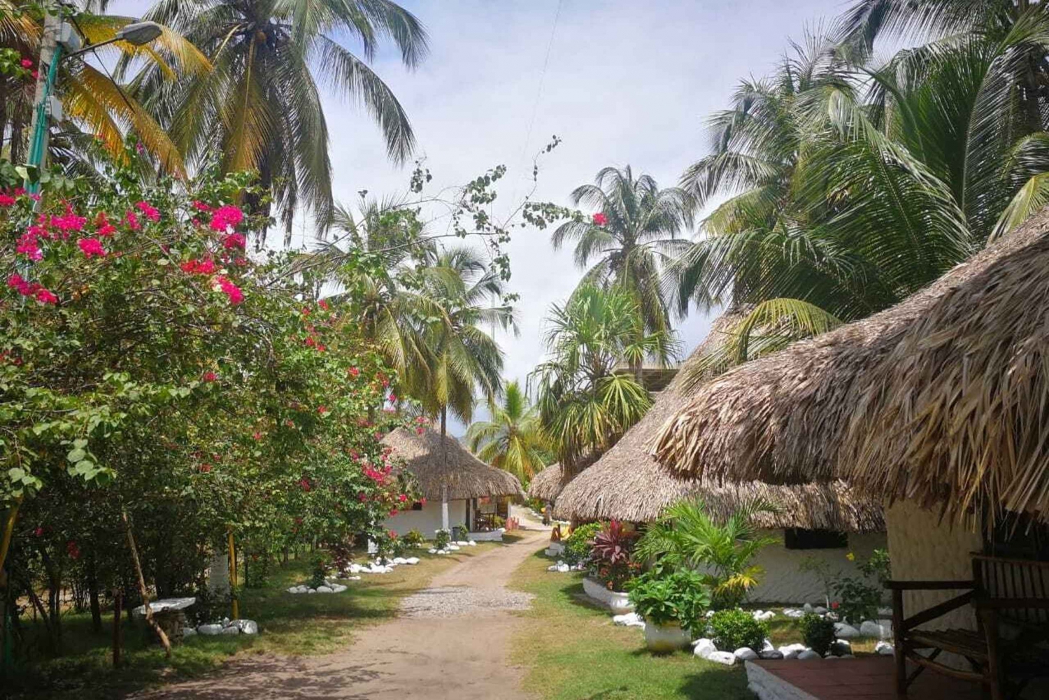 SANTAMARTA: TUR Palomino, Magdalena. Morgenmad og frokost inkluderet