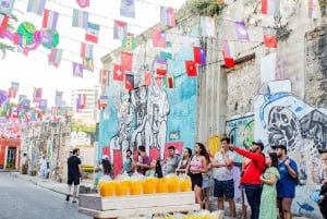 Delt tur i Getsemani-kunstkvarteret med trådløst livesystem