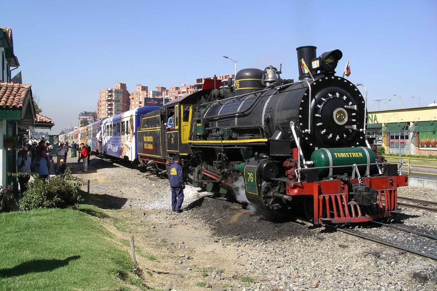 Tour met de toeristentrein van La Sabana naar Zipaquirá en Cajicá