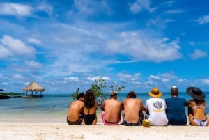 Standard full day plan to visit 5 of the Rosario Islands