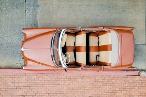 Tur i en gammel bil med fotoseanse i Cartagena de Indias