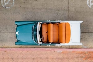 Tur i en gammel bil med fotoseanse i Cartagena de Indias