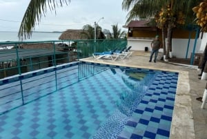 Volcán del totumo + Playa : Ruta turística entrada, almuerzo y club playa