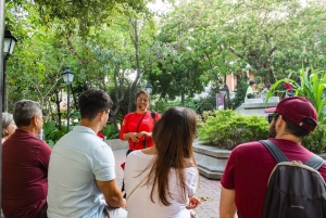 Fælles tur med Gabriel García Marquez i Cartagena