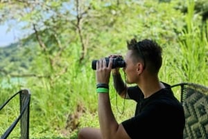 Tag på tur på oprindelige stier, kaffe ☕️, kakao, vandfald – Minca