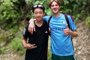 Tag på tur på oprindelige stier, kaffe ☕️, kakao, vandfald – Minca