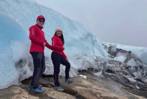 ネバド・デル・コキュイへのツアー - パサディア - (ガイド、送迎、入場料)