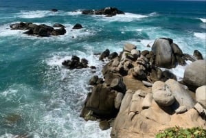 Trasferimento in barca al Parco Tayrona di Cabo San Juan