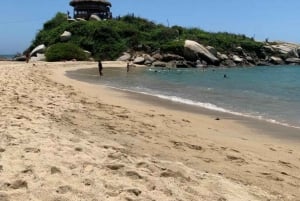 Trasferimento in barca al Parco Tayrona di Cabo San Juan