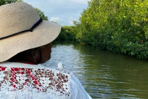 Almoço típico na praia, passeio pelos manguezais e pesca com os nativos