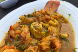 Almoço típico na praia, passeio pelos manguezais e pesca com os nativos