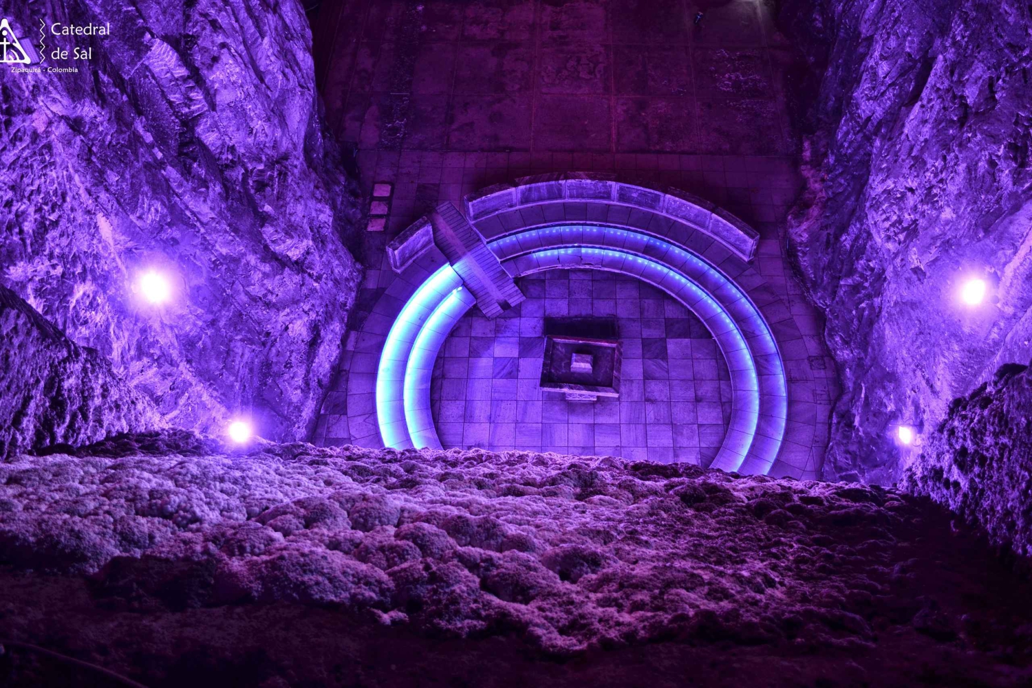 Zipaquira Petit groupe Cathédrale de sel et ville avec prise en charge