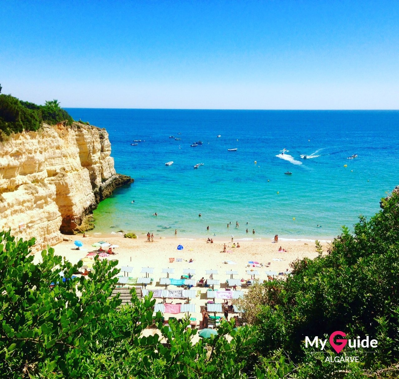 Praia Da Marinha Beach My Guide Algarve