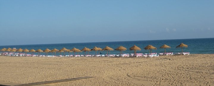Quarteira Beach