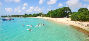 Paddle Boarding On The West Coast 