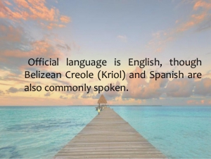 Belize Kriol Language