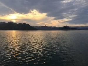 Skadar Lake Sunset
