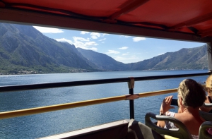 Tour with hop on hop off buses in the Bay of Kotor