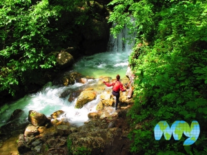 Waterfall on Tara River