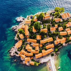 Sveti Stefan in Montenegro by Goncalo Diniz