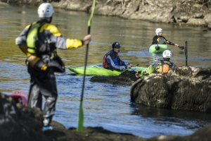 Kayaking on River Zeta