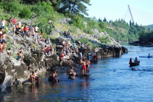 Kayaing on River Moraca