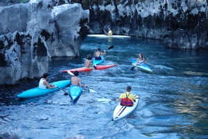 Kayaing on River Moraca