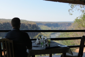 View from Gorges Lodge Victoria Falls Imvelo Safari Lodges