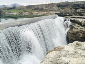 Waterfall on Cijevna River