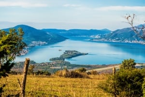 View over Tivat from Gornja Lastva