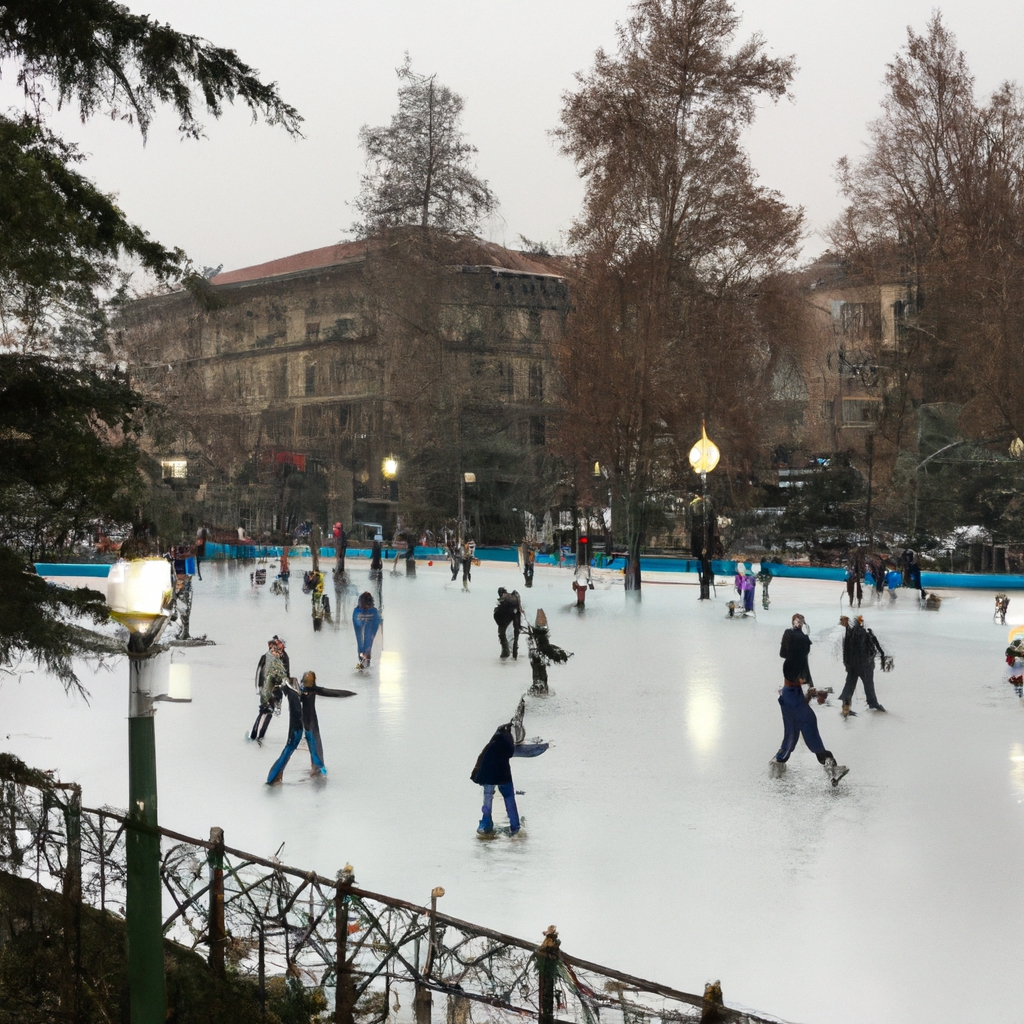 Ice-Skating-in-Sofia-City-Garden