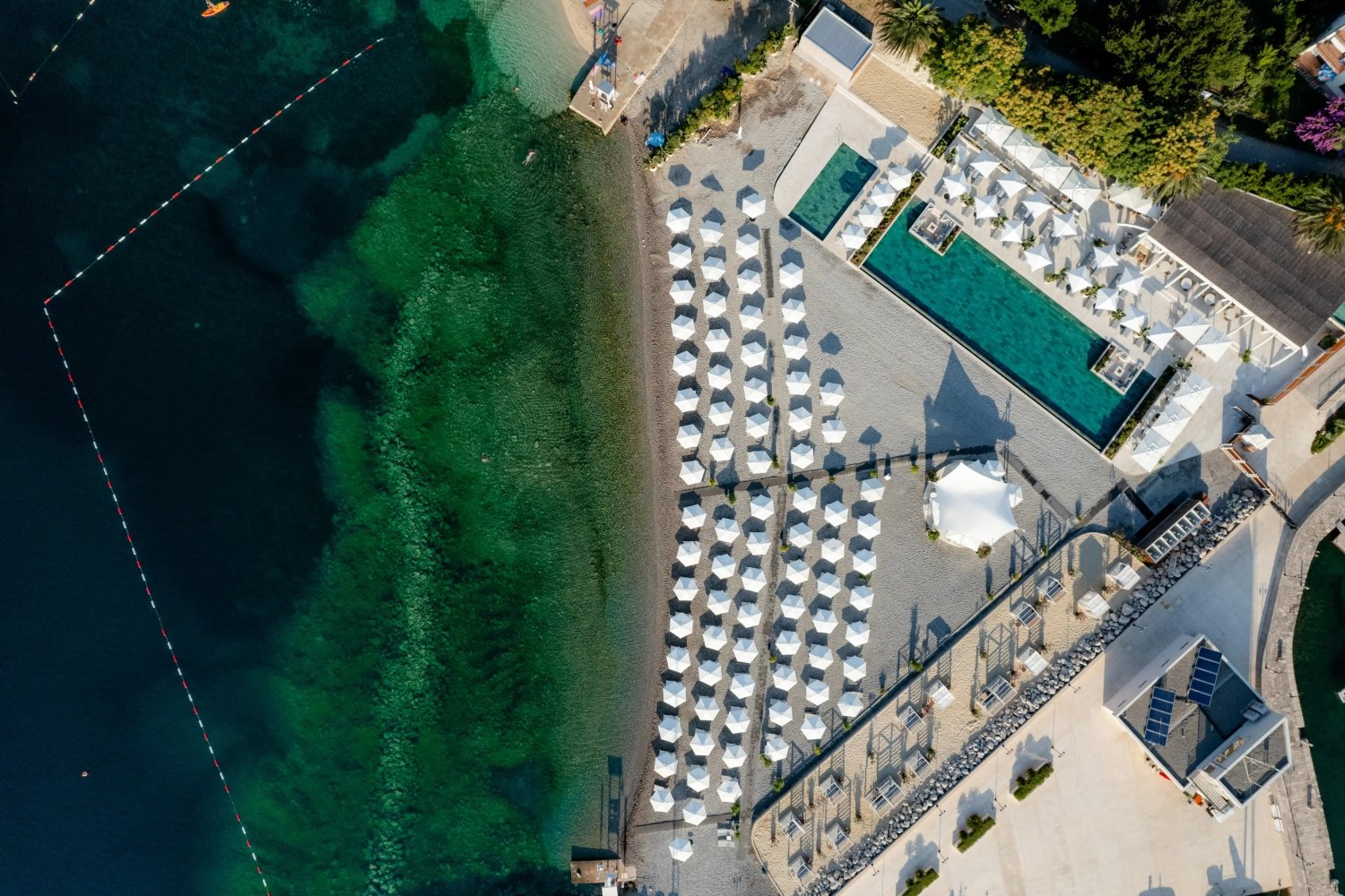 A Day at the Beach in Montenegro - Lazure Hotel & Marina