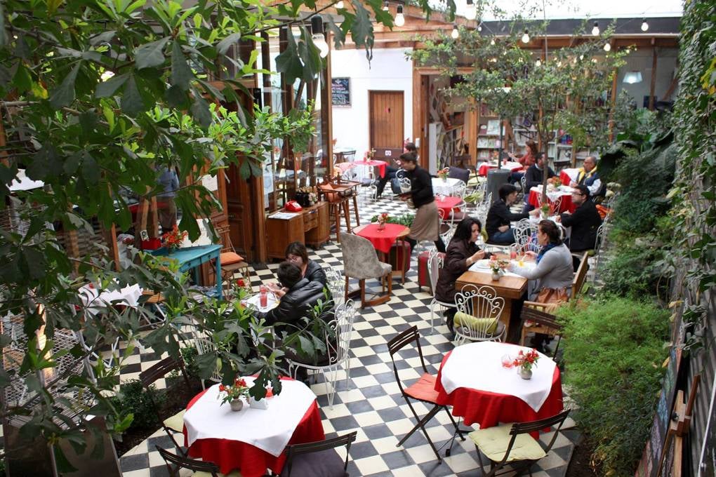 Barrio Italia Santiago, ein neues städtisches Viertel im urbanen Stil