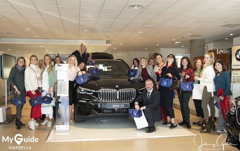 BMW Automotor Puerto Banús presents its new X5 model to Luks