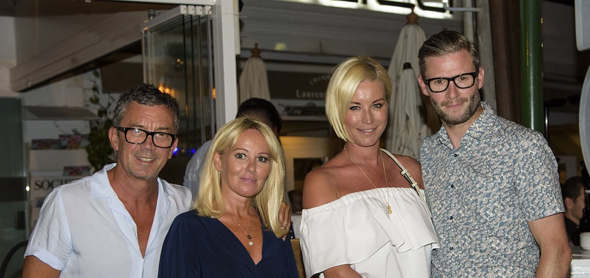 Double Date Night For Denise van Outen in Marbella