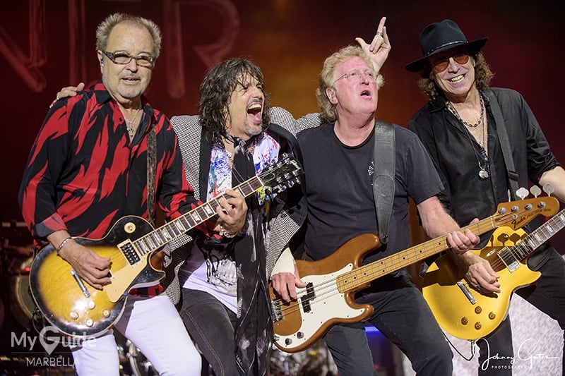 FOREIGNER Rocks Marbella with a special guest appearance of original member Rick Wills