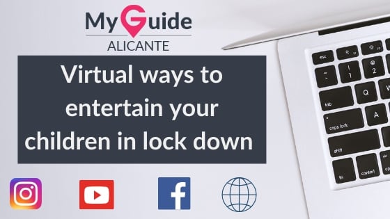 Virtual ways to entertain your children in lock down