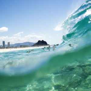Snorkeling at Wave Break Island