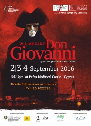 18th Pafos Aphrodite Festival presents Don Giovanni