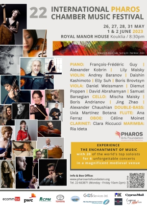 22nd International Pharos Chamber Music Festival - 26 May – 2 June 2023