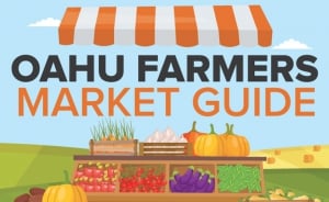 71 Oahu Farmers' Markets In One Helpful Image [Infographic]