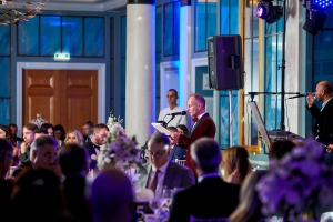 Roko Palmic, Director of Sales and Marketing, is announcing the winners