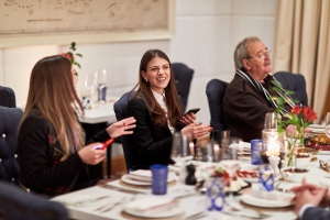 From left to right: Dragana from Regent, Danijela from hedonista.me and Mr Maso Cekic