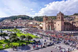 Cusco presents an abrupt relief