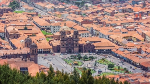 Cusco presents an abrupt relief