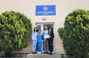 Employees of the Regent Porto Montenegro Hotel donated funds to the Special Hospital for Psychiatry in Kotor