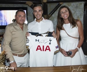 England and Spurs Star Harry Winks recuperates from Injury in Marbella